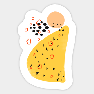 Eat a lot of foods Sticker